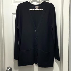 J Jill Cashmere Blend Cardigan XL